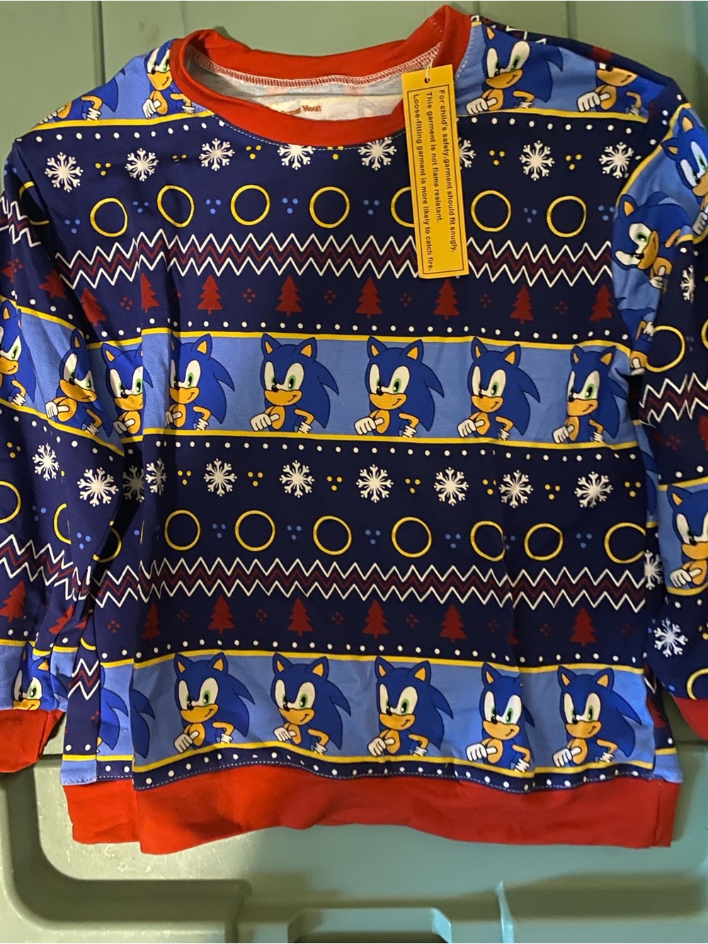 7/8 NWT bamboo French terry crewneck